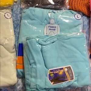 Sweat suits multiple colors 3 pocket pants hooded